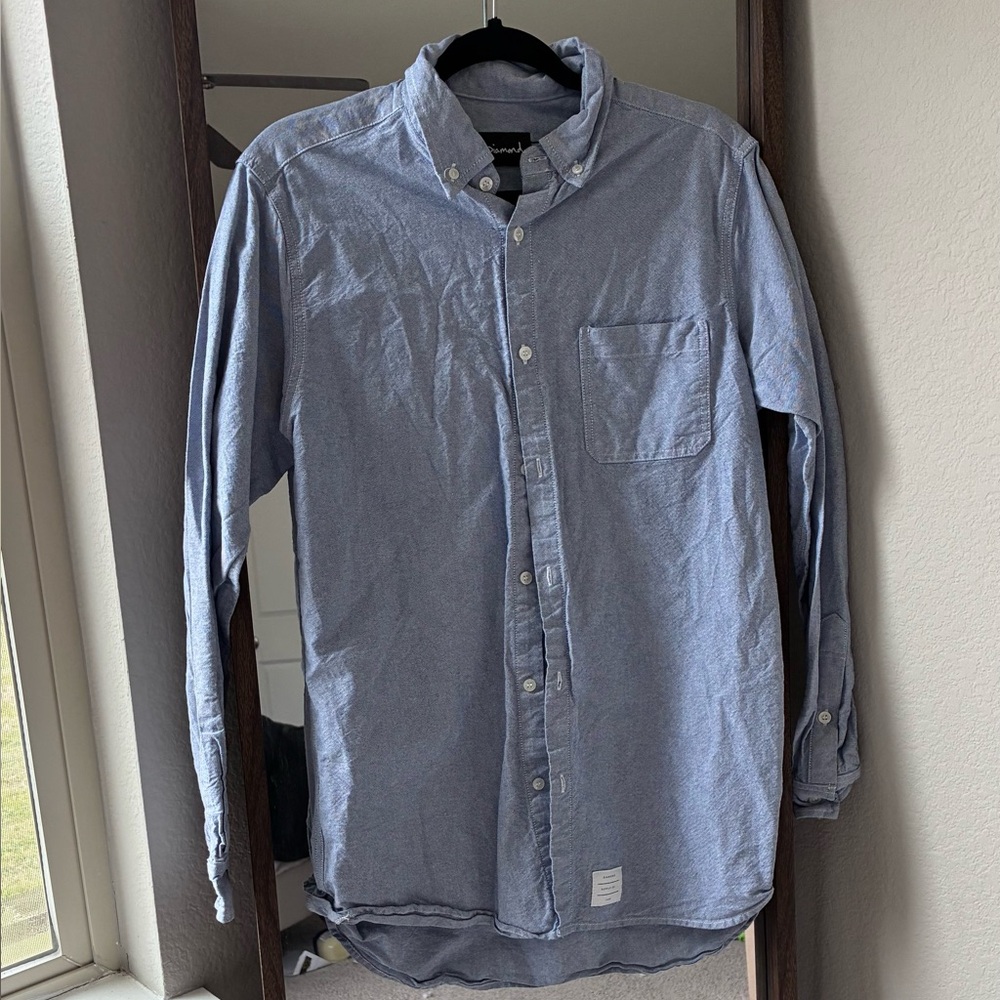 Diamond Supply Co. Light Blue Casual Shirt